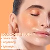 Boobeen Soft Liquid Blush Tint Cheek Blusher, Cream Blush Face