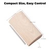 Pug Brush for Shedding, Wooden Handle Short-Hair Grooming Comb