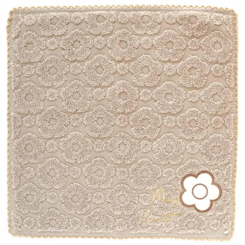 MARY QUANT 000284-0004-004 Women's Handkerchief Towel Hand Towel, Antibacterial, Odor