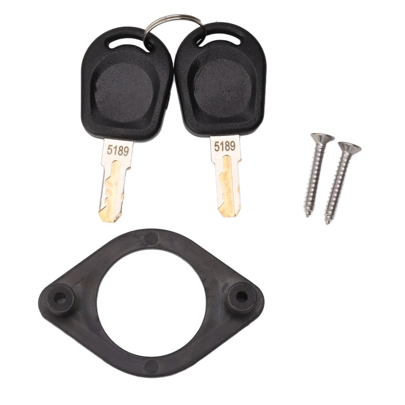 32mm RV Toolbox Locks Black Waterproof Shockproof Superior Seal RV