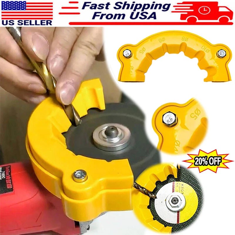 Unbranded Drill Bit Sharpener For All Bits For Angle Grinder
