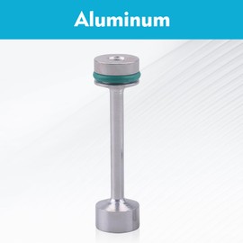 Merdege Oil Diverter Barbell, Alloy Automotive Repair Replacement Parts, Compatible with GM Gen III & IV LS Engines LS1 LS2 LS3 LS6 LS7 LS9 LQ4 LQ9 4.8L 5.3L 6.0L 6.2L L92 LS4 L99 LSA (Silver)