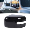 Side Mirror Cap Cover Black UV Protection Scratch Resistant Side