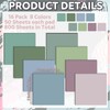Yinder 16 Pack 800 Sheets Transparent Lined Sticky Waterproof Notes,