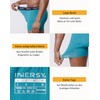 Innersy Men's Soft Boxer Shorts with Fly Breathable Retro Shorts,