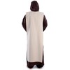 HEMAD Medieval Throw Natural Beige Scapular Medieval Clothing, beige
