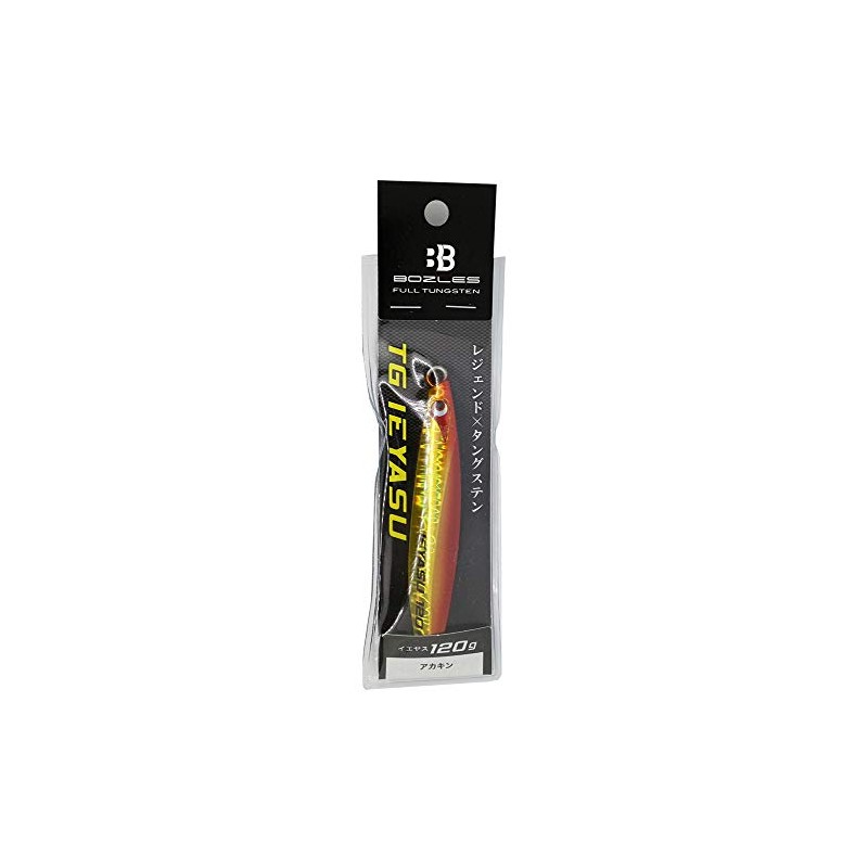 Bozles Metal Jig TG Ieyasu 4.2 oz (120 g), Red