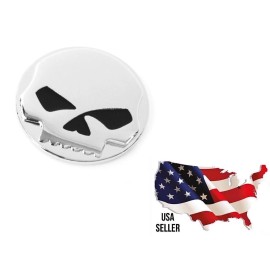 fits harley-davidson sportster softail dyna Chrome Emblem SKULL medallion Harley Sportster XL883 XL1200 XL 883 1200 1000 XLH