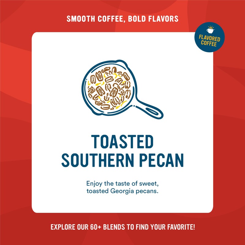 Cameron's Coffee Single Serve Pods, Flavored, Toasted Southern Pecan, 96