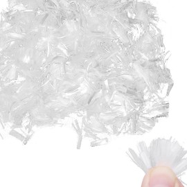 Polypropylene Fibres for Concrete and Screed, 1000 g, 3 mm, Glass Fibre Reinforcement for Crack Prevention