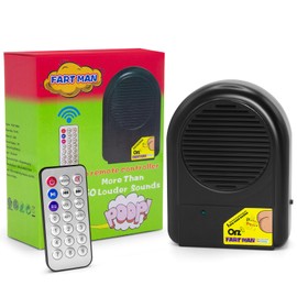 Fart Machine - Fart Machine with Remote Control, 50 Realistic Sounds, Wireless Range Over 32 Feet, Pocket Size Fart Machine, Distanceable Remote Control Fart Machine, Prank Toys for Young and Old!