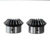2Pcs Bevel Gear Tapered Bevel Pinion Gear Bevel Gears 2