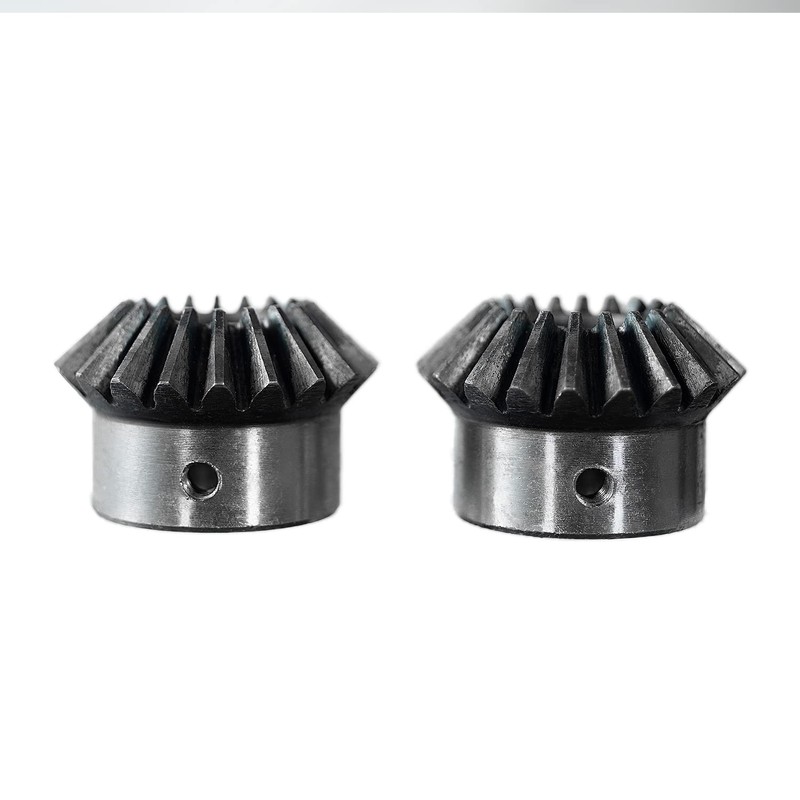 2Pcs Bevel Gear Tapered Bevel Pinion Gear Bevel Gears 2