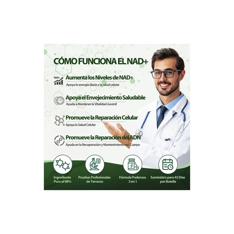 Windboss Nad Capsules 100 Cápsulas Suplemento