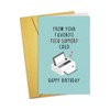 Nchigedy Funny Birthday Card for Dad Mom, Humorous Joke Tech