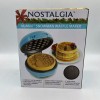 Nostalgia MyMini Snowman Waffle Maker Holiday Breakfast Brunch Dorm Camper