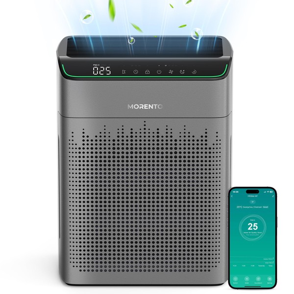 MORENTO Air Purifiers for Home Large Room Up to 1290
