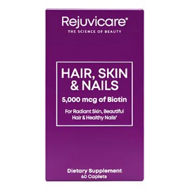 Biotina 5000 Mcg 60 Caps Rejuvicare Cabello Piel Y Uñas Es