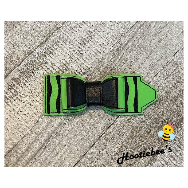 Vinyl Crayon Hair Bow