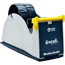 MDJ Excell Premium Steel 3 inch Core Metal Multi-Roll Desktop Tape Dispenser for Masking, Packing, Shipping, Packaging, and Painter (2-inch Wide)