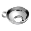Wide Mouth Canning Funnel, Rustproof Round Shape Stainless Steel Large
