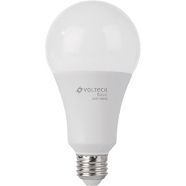 Volteck Basic LED-150FB, Lámpara de LED Tipo Bulbo A25 18 W, Luz de Día