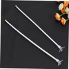 OFFSCH 10pcs Desktop Decor Mini Flag Holder Wall Mounted Holder
