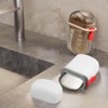 wonkeken Travel Soap Box Set 2-Pcs Soap Box with Drainage