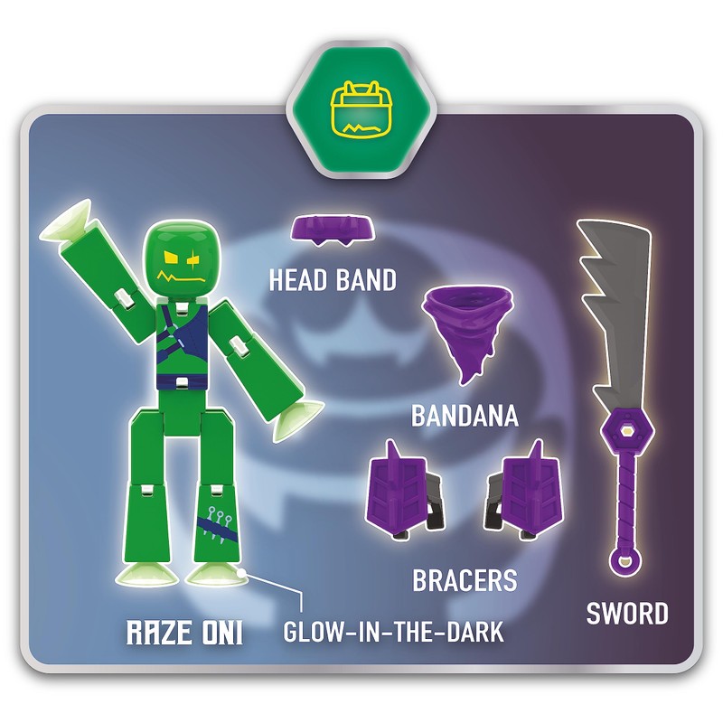 Zing StikBot Legendz 2pk Dominus & Raze Oni