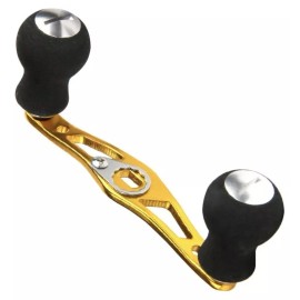 Unbranded Power Handle for Abu Garcia Ambassadeur 4000 5000 6000 Baitcasting Fishing Reels - Gold