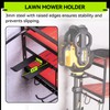 KAFAHOM Leaf Blower and Weed Eater Rack with Charging Station,