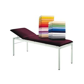 G Bettwarenshop Terry Cloth Massage Table Cover Titanium 80 x 195 cm
