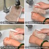 KinHwa Microfibre Face Cloths, Make-Up Remover Cloths, Washable Make-Up Wipes,
