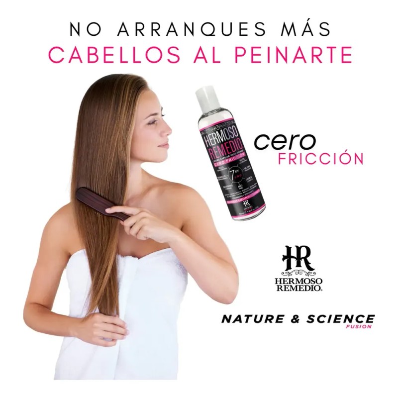 Crema Peinar Hermoso Remedio Antifrizz Reparación Hidratación 120ml