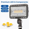 CINOTON 20W LED Flood Lights Outdoor, IP65 Waterproof Exterior Security