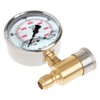 3/8in Pressure Gauge for Pressure Washer Quick Connect Shockproof Pressurization