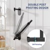 WZRUA Paper Towel Holder Under Cabinet, Single Hand Operable Roll