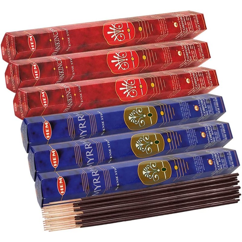Incense Sticks with Incense Holder Bundle for Spiritual Décor and