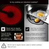 Lazy K Induction Cooktop Mat - Silicone Fiberglass Scratch Protector