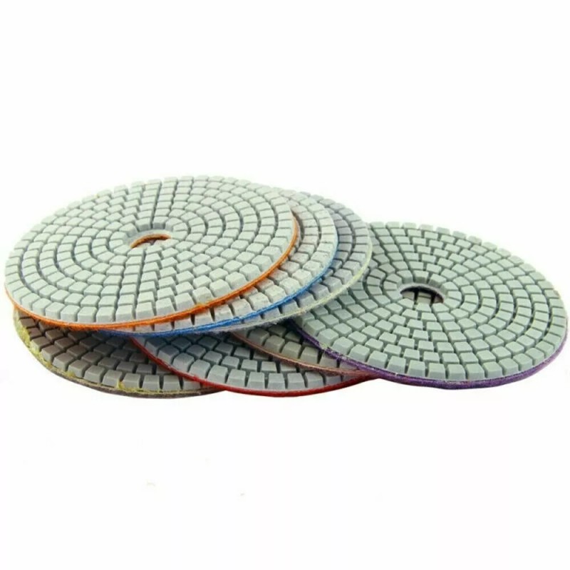 Roxx Tools 24pc Diamond Wet Polishing Pad 4inch Pad for