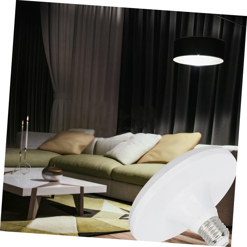 Operitacx High-Power Led Flying Saucer Bulb E27 Replacement for Mining