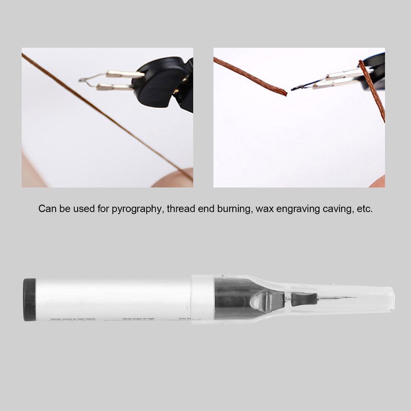 Thread Burning Tool Handheld Battery Powered Instant Heat Thread Ends