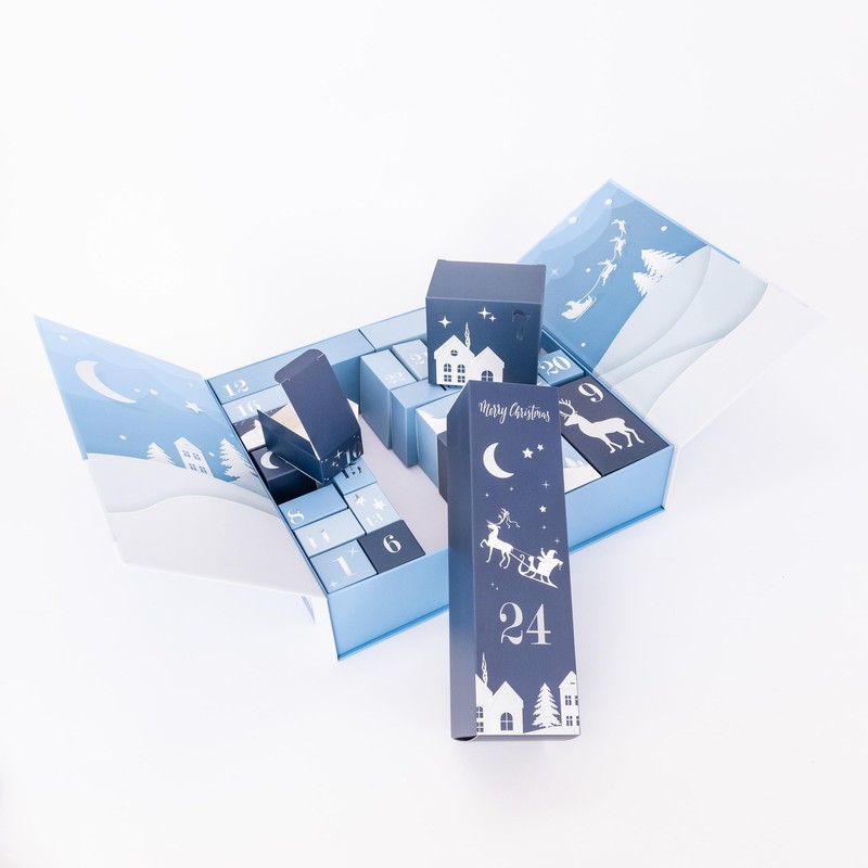 Christmas Advent Calendar Fill your Own 1-24 Day Boxes Luxury
