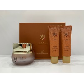 Sooryehan Bon Ultra Moisturizing Cream Large Volume Special (50ml+50ml) + 5 types of fermented gift / 수려한 본 초보습 크림 대용량 특별기획 (50ml+50ml)+발효 5종 기프트