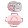 Stainless Steel Insulated Lunch Box 4 Grid Corrosion Prevention Rustproof
