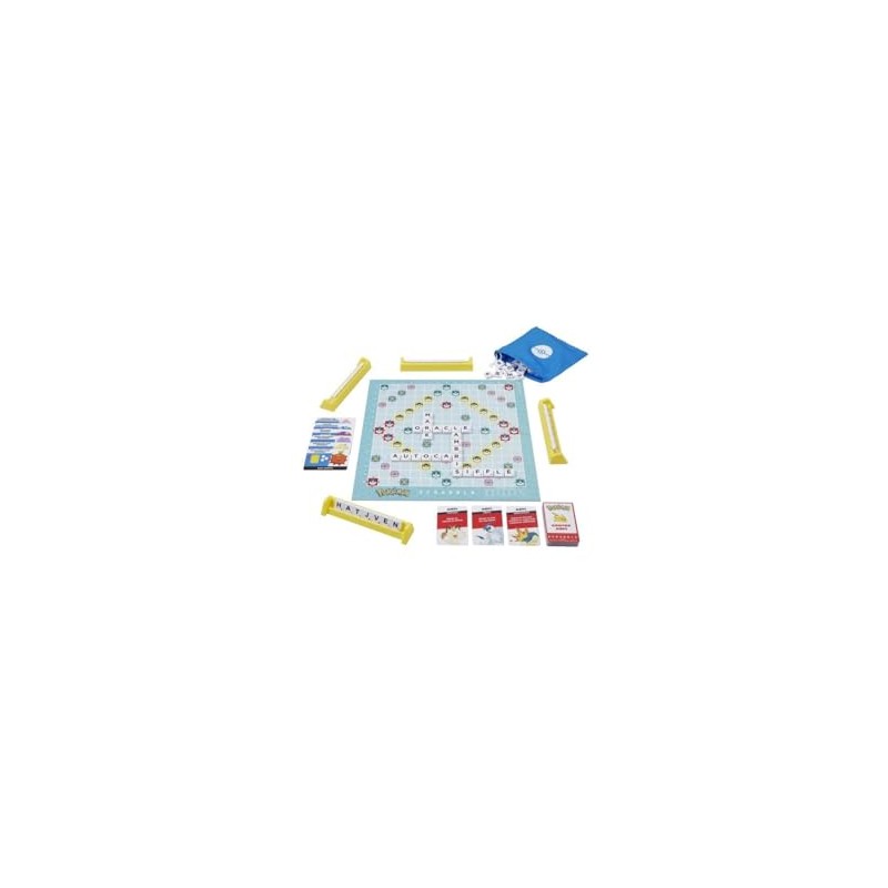 Scrabble Pokémon-Jeu de société family with 2 modes de jeu
