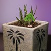 NUOBESTY 2pcs Mini Model Trees Train Scenery Miniature Trees Fake