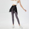 Leggings Hip Cover Skirt DD-12006 Charcoal