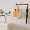 QULYEA Wood Hooks for Wall Clothes Hooks Wall Mount，Modern Coat