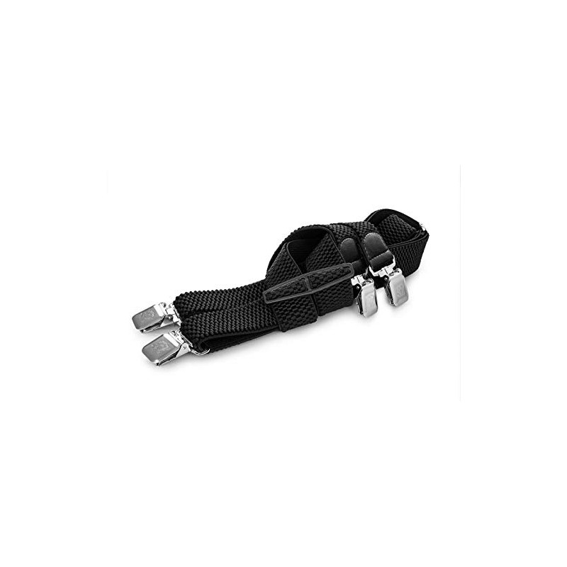 Decalen Mens Braces with Very Strong Clips Heavy Duty Suspenders